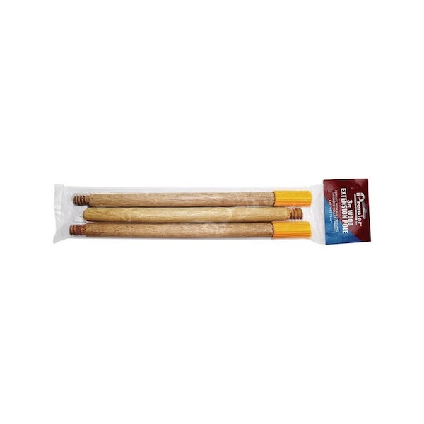 Premier Premier 42 in. L X 1-1/8 in. D Wood Extension Pole 3PCWP - main